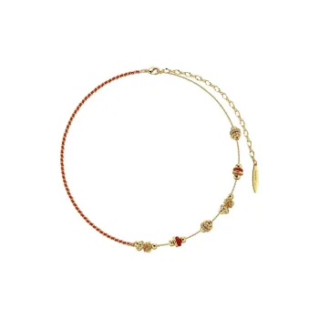 BOONEE ALUS Gold Plated Copper Necklaces Women's