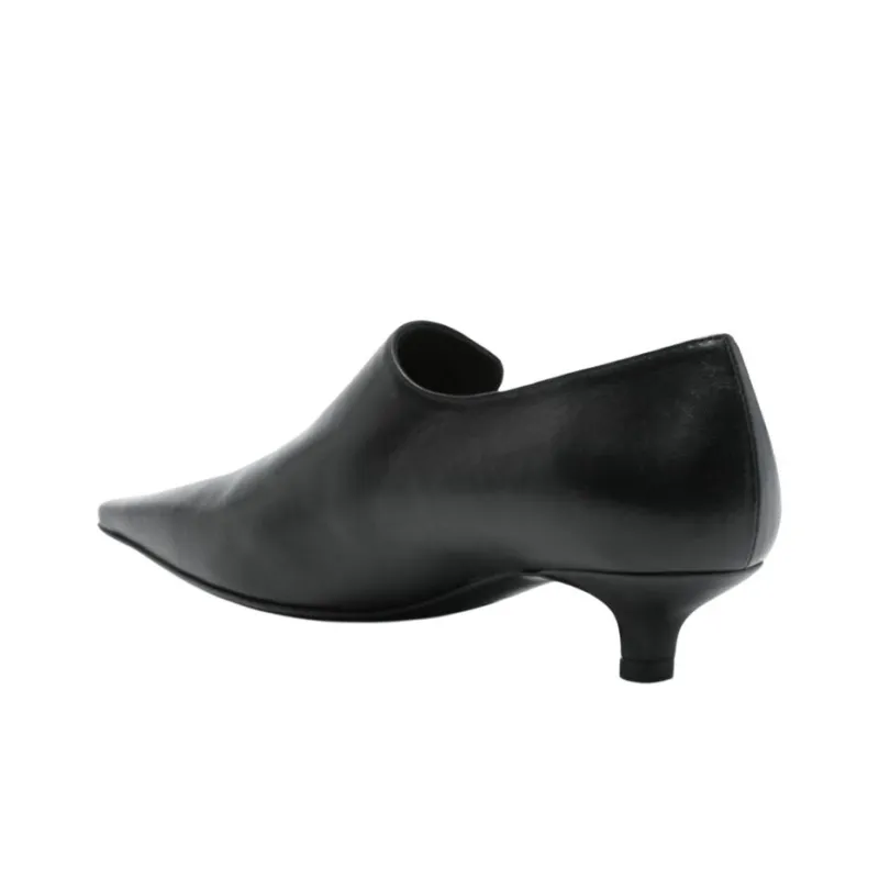 TOTEME Slim Heel High Heels 4cm Women's Black-3