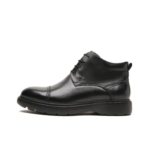 S. T.DUPONT Ankle Boots Men's Black
