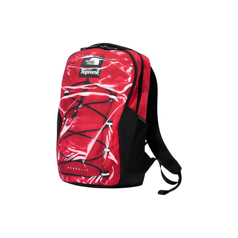 Supreme The North Face Collaboration Polyester Backpack Regular Unisex Red-1