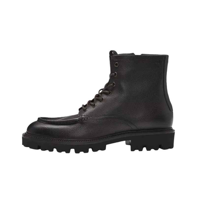 HUGO BOSS Ankle Boots Men's Dark Brown-0