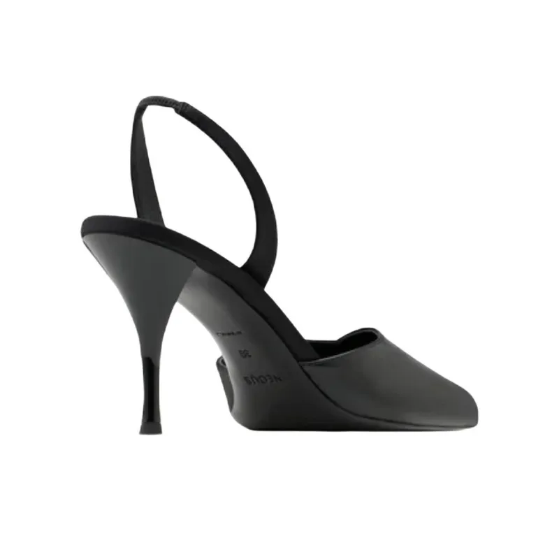 NEOUS Samaya Slim Heel High Heels 8.5cm Women's Black-2