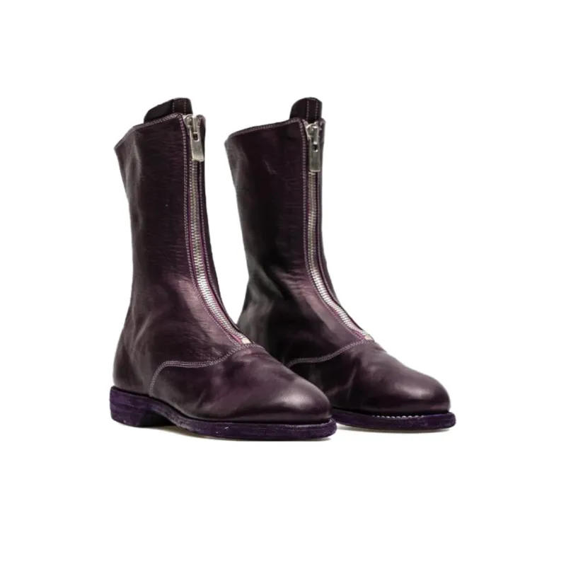 GUIDI Front Zip Boots-3