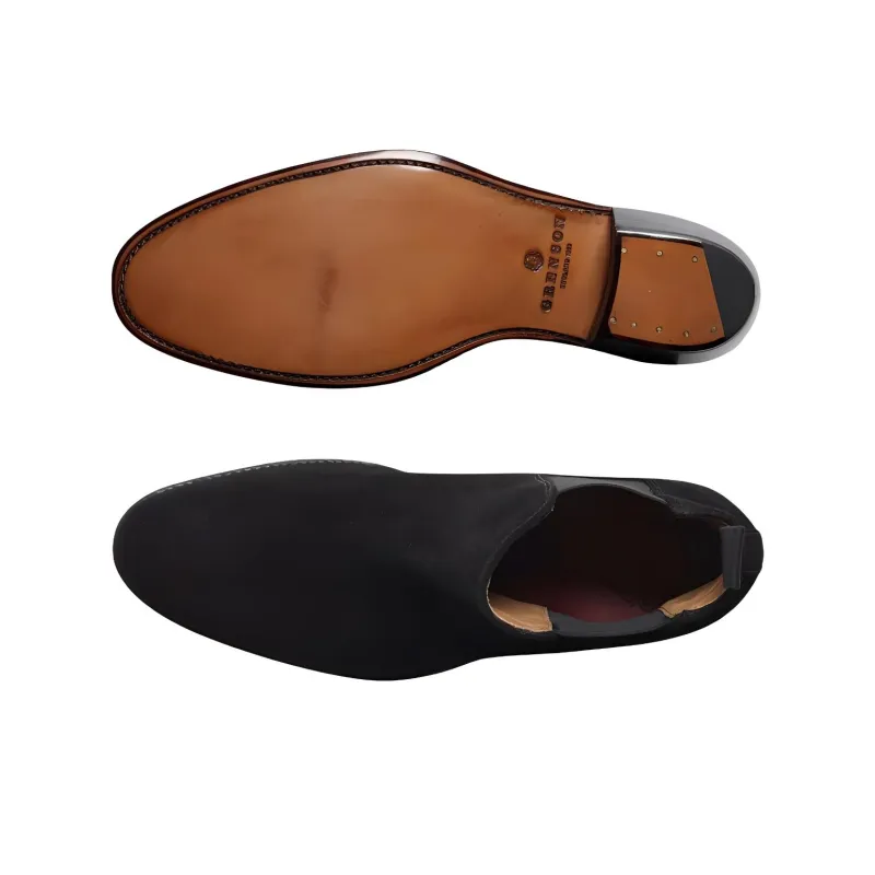 GRENSON Marco Short Chelsea Boots Men's Black-4