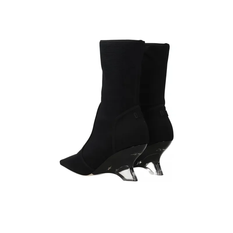 DIOR CHRISTIAN DIOR ATELIER Ankle Boots 7cm Women's Black-2