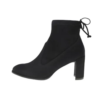Stuart Weitzman/SW GLOVEMID Ankle Boots 8cm Women's Navy Blue