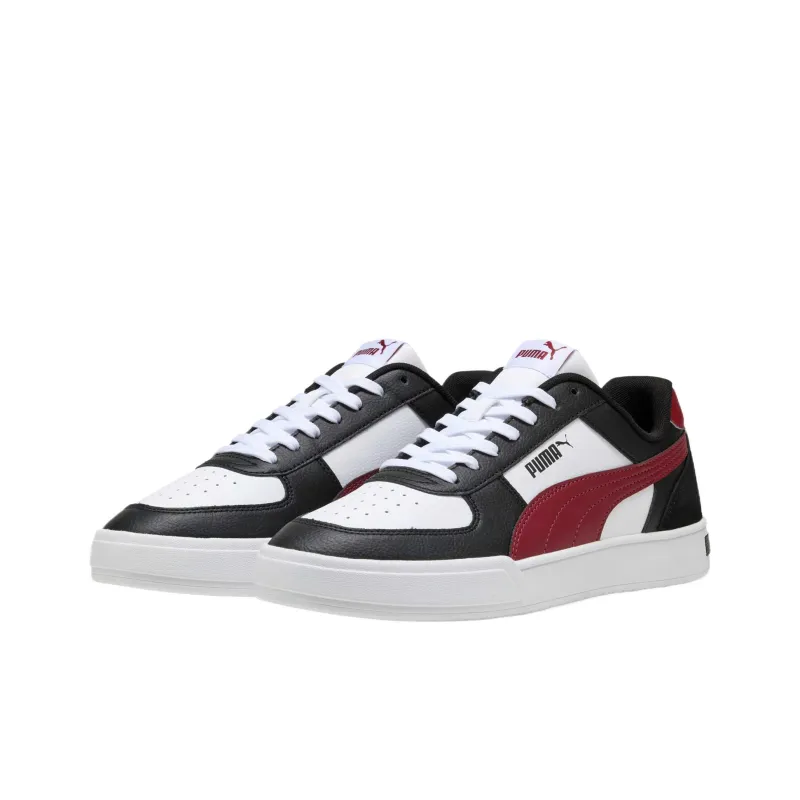 PUMA Abrasion Resistant, Lightweight, And Breathable Low Top Skateboard Shoes Unisex Black-2