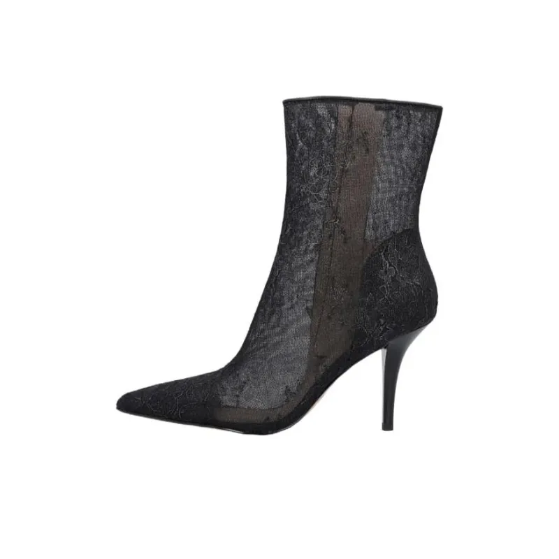 PINKO Ankle Boots 9cm Women's Black-0