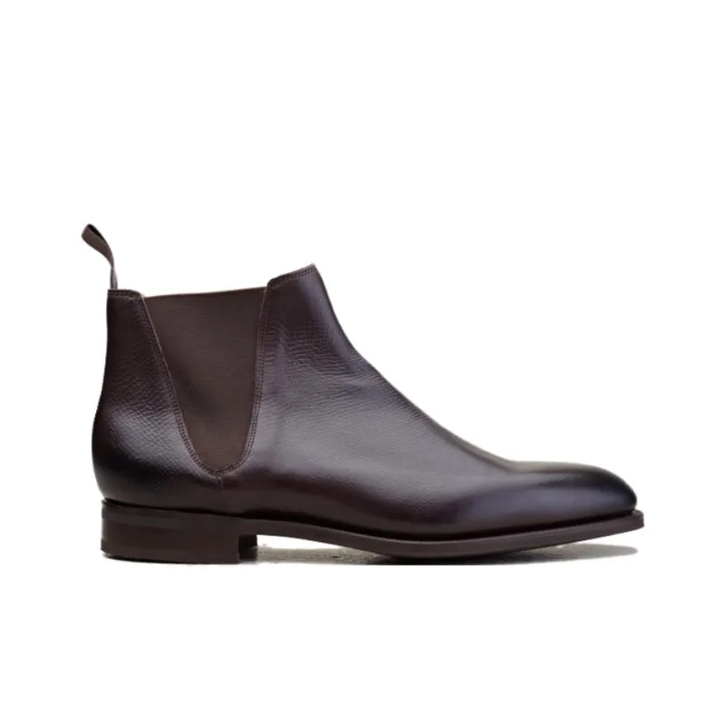 Edward Green Chelsea Boots Men's Dark Brown-1