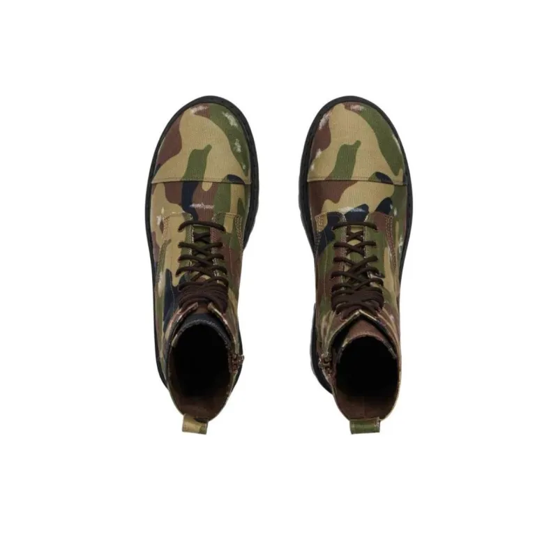 Balenciaga Strike Short Martin Boot Men's Army Green-4