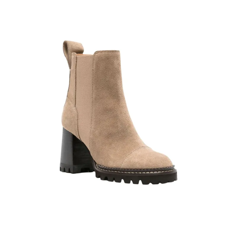 See By Chloe Mallory 125 Mm Suede Boots Women's-2