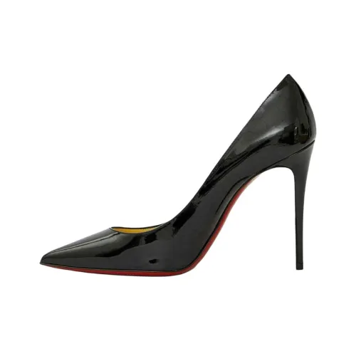 CL LUBOTING Kate Slim Heel High Heels 10cm Women's Black