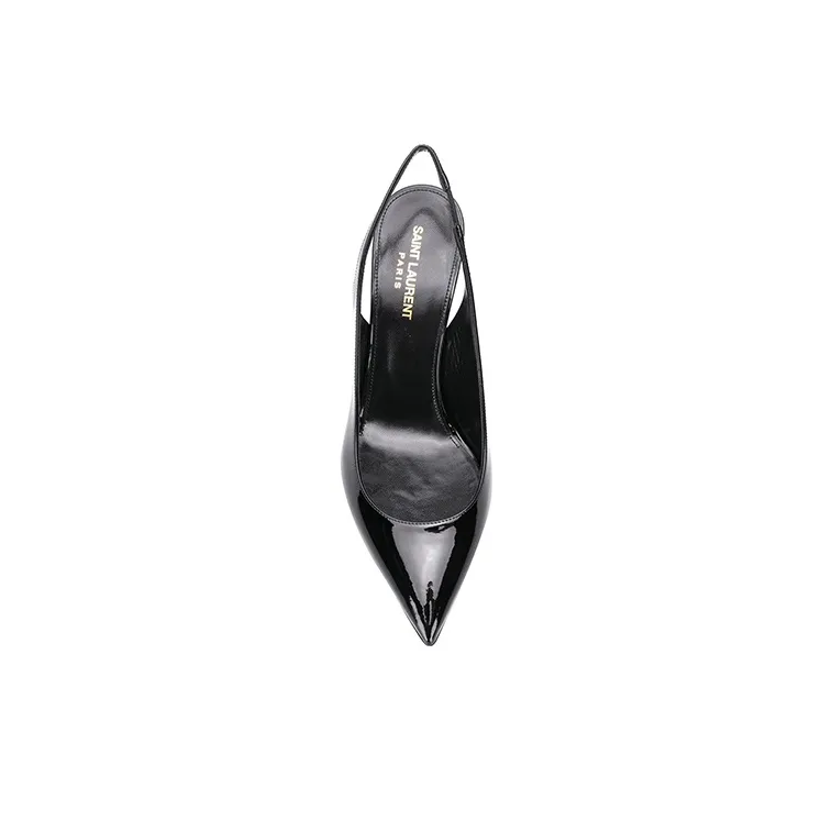 SAINT LAURENT Opyum Slingback 85mm Pumps-4