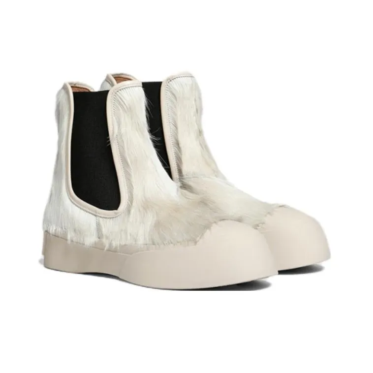 MARNI Pablo Calf-hair Chelsea Boots-2