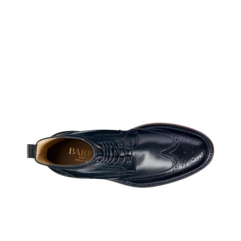 BARKER Calder Ankle Boots Men's Black-3