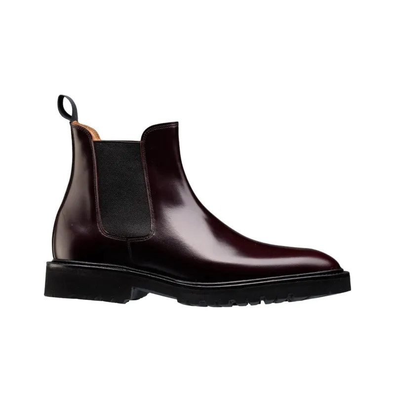 CROCKETT & JONES Poppy Chelsea Boots Women's Burgundy-1