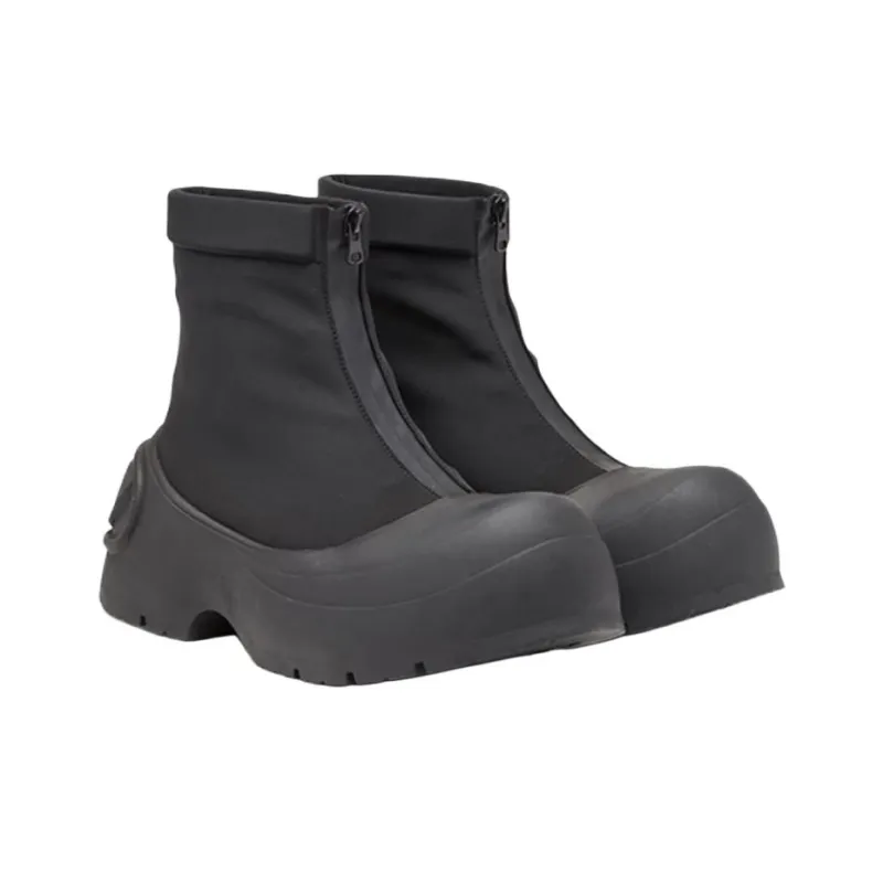 DIESEL OVAL D Series Ankle Boots Men's Black-2