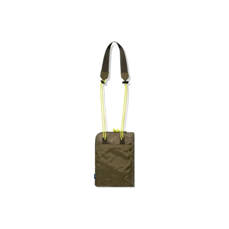 UNDEFEATED Nylon Fabric Patchwork Crossbody Bag Regular Unisex Black-3