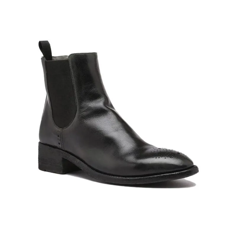 Officine Creative Short Chelsea Boots Women's Black-2