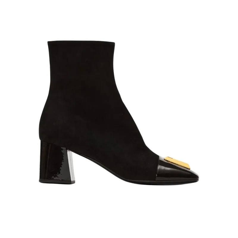 BALMAIN Edna Suede Boots Women's-1