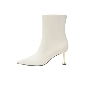 Schutz Firenze Ankle Boots 7.5cm Women's White