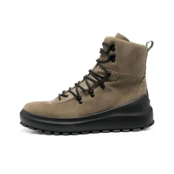 STONE ISLAND Lace up Suede Boots
