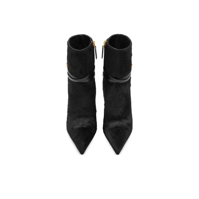 TOM FORD Ankle Boots 10.5cm Women's Black-4