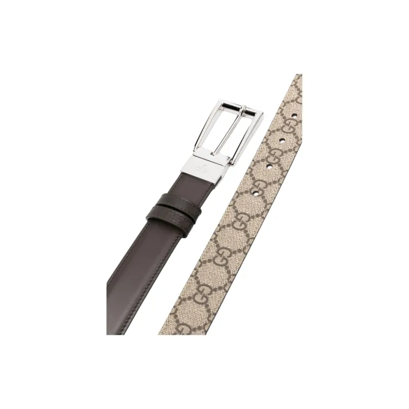 GUCCI Gg Supreme Reversible Belt-3