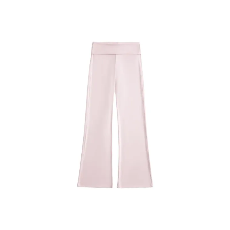 Hollister Pajama Pants Women's Pink-0