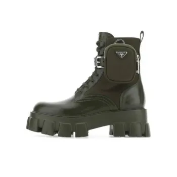 PRADA Monolith Ankle Boots