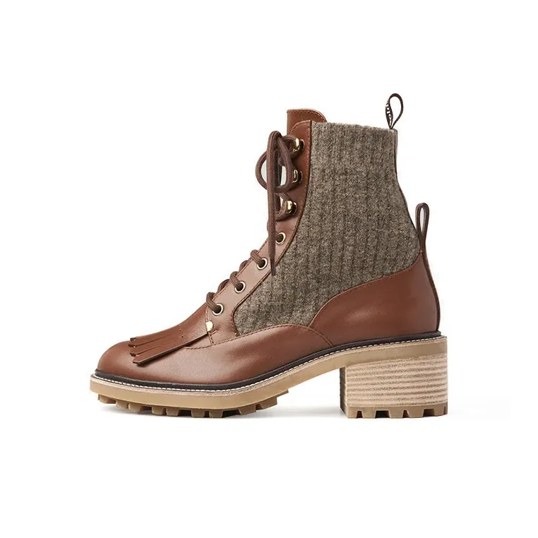 Chloe Franne Ankle Boots Women's Brown-0