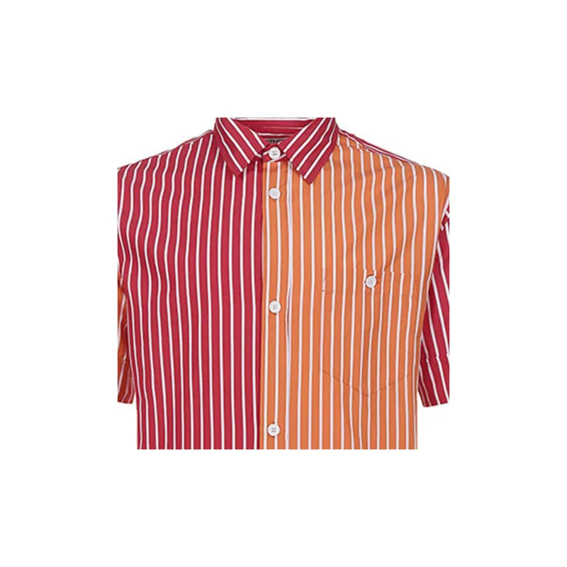 KENZO Shirts Men Red, Orange, White-2