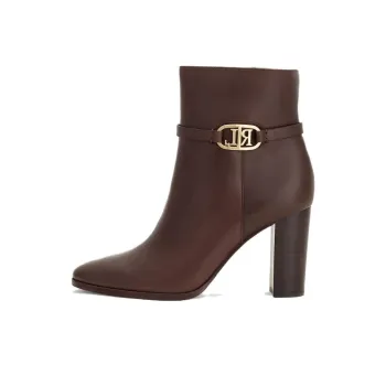 Polo Ralph Lauren Ankle Boots Women's Red Brown
