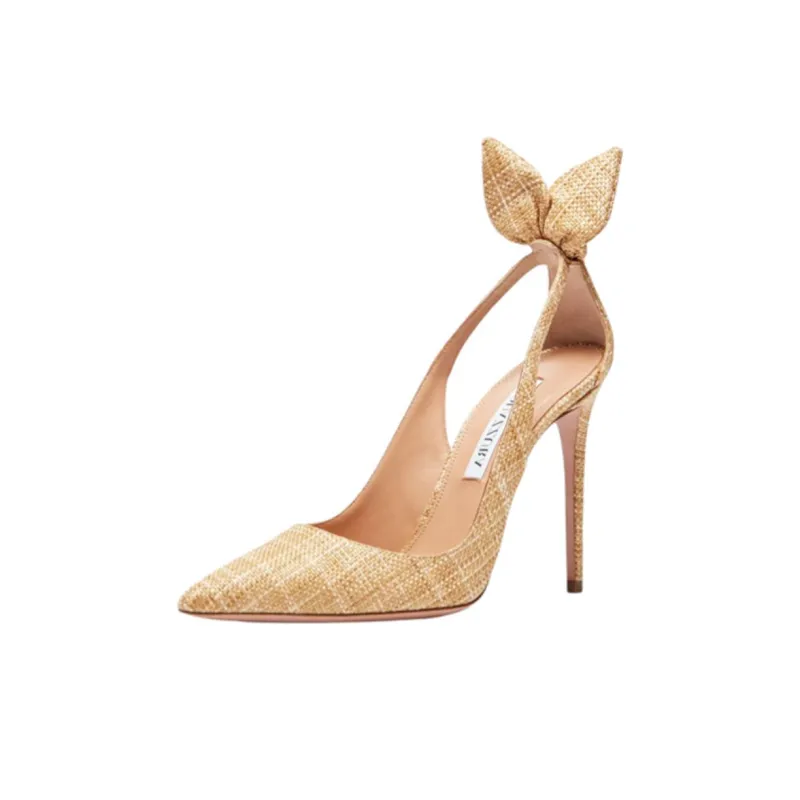 AQUAZZURA High Heels Women's Yellow-3