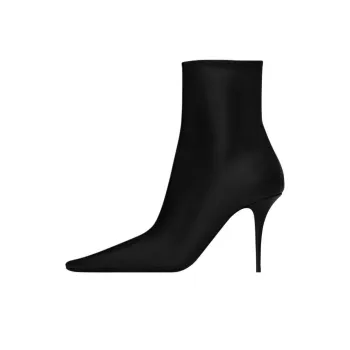 SAINT LAURENT Ashley Ankle Boots 9cm Women's Black