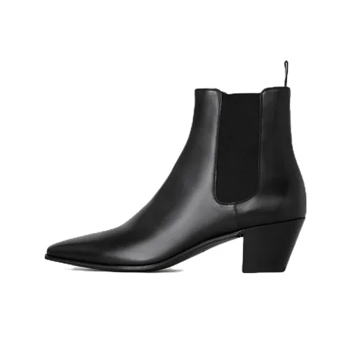 CELINE Jacno Short Chelsea Beatles boots 6cm Men's Black