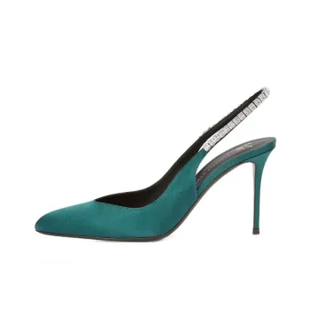 Giuseppe Zanotti Rachyl Satin Pumps
