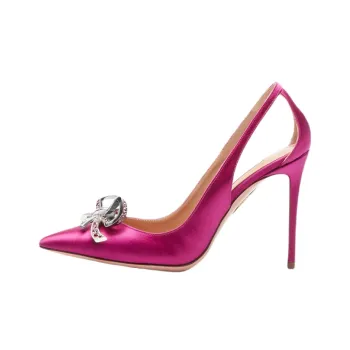 AQUAZZURA Slim Heel High Heels 10.5cm Women's Purple