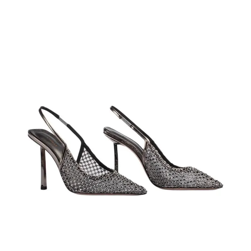 Le Silla Gilda 80mm Slingback Pumps-2