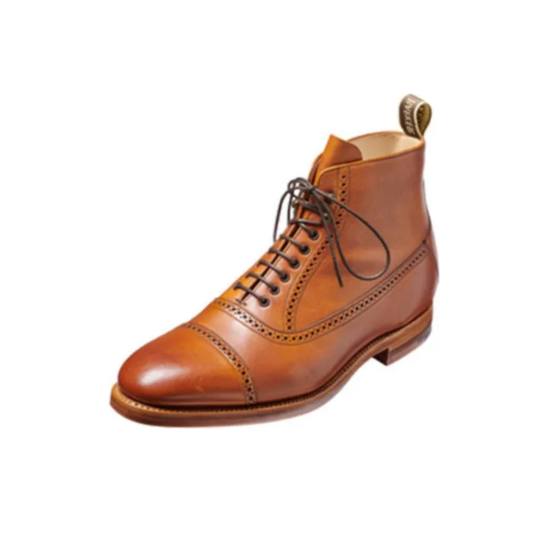 BARKER Foley Ankle Boots Men's Tan-2