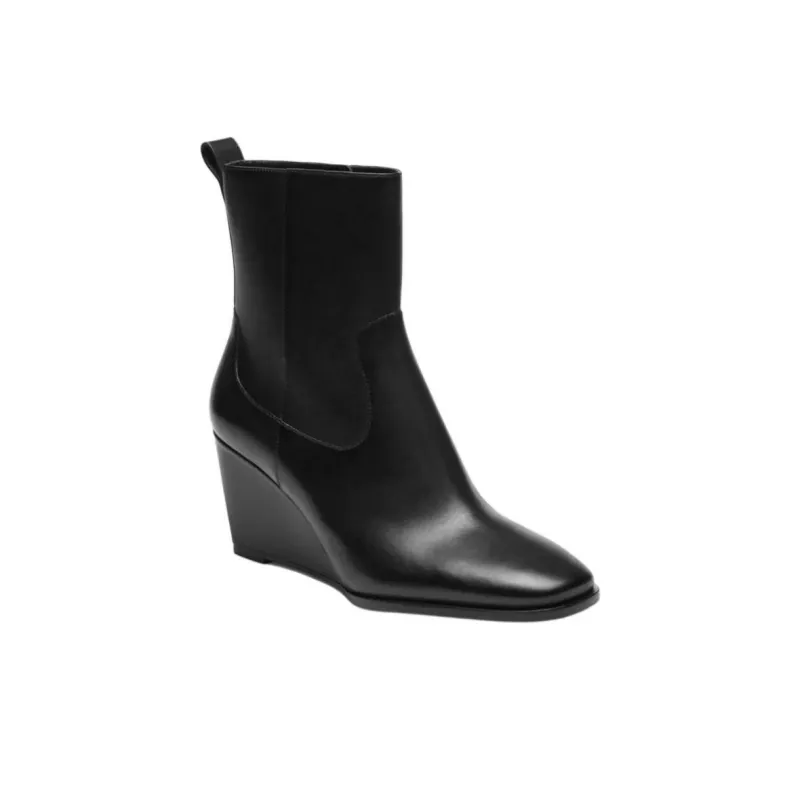 COACH Josephine Ankle Boots 7cm Women's Black-2