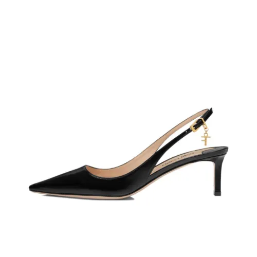 TOM FORD Logo-charm Slingback Pumps
