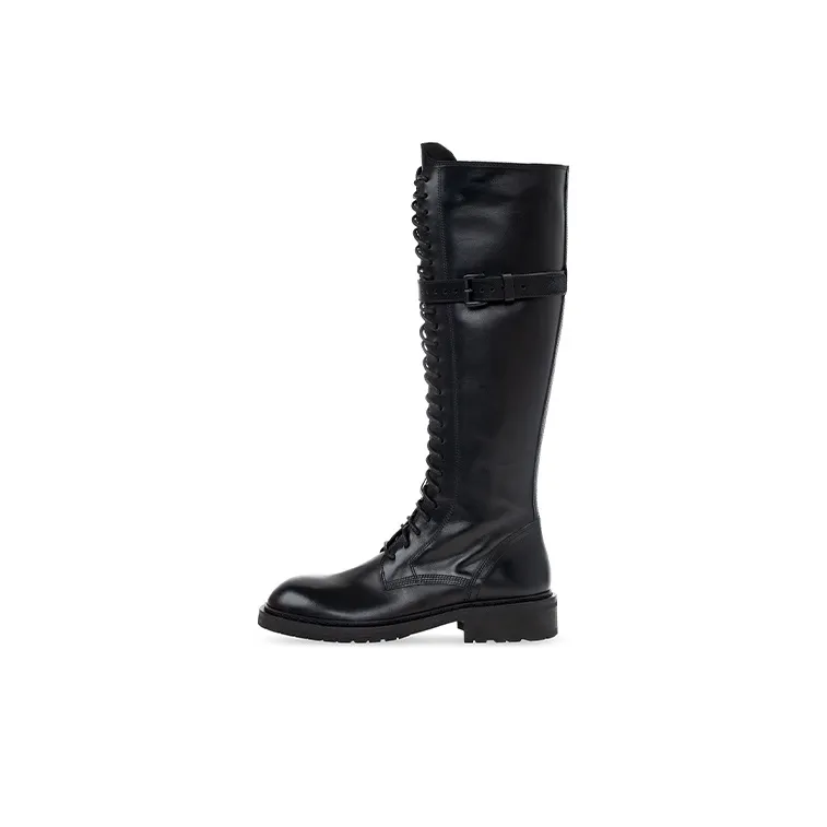 Ann Demeulemeester Lace-up Knee-high Boots-0