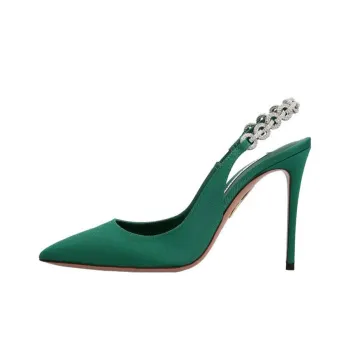 AQUAZZURA Crystal-embellished 110mm Pumps