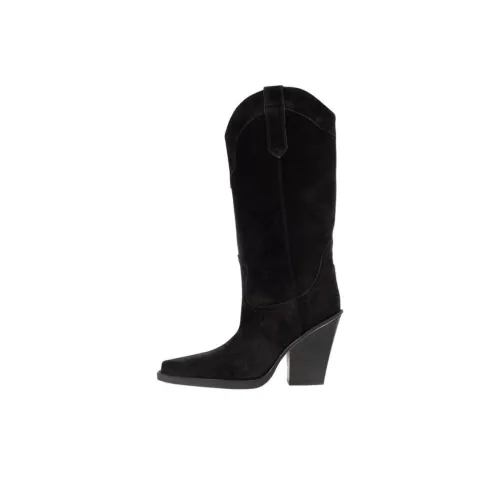 Paris Texas Dakota Knee-high Boots 10.5cm Women's Black