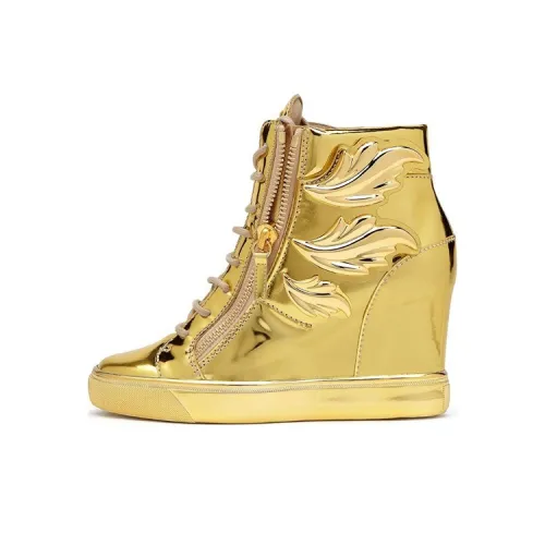 Giuseppe Zanotti/GZ Cruel Wedge Heel High Heels Women's Gold