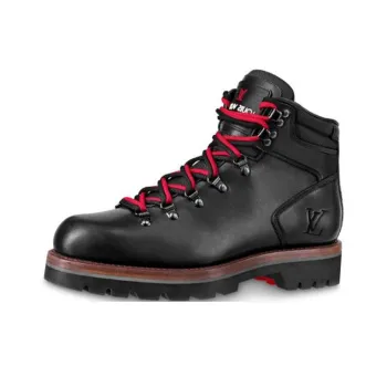 LOUIS VUITTON Oberkampf Outdoor Boots Men Black