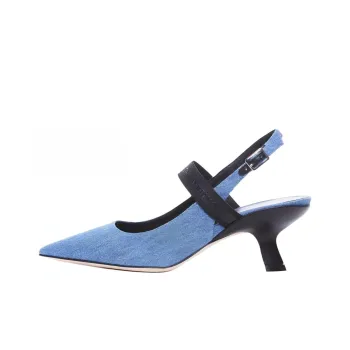 Vic Matie Pointed-Toe Slingback Pumps