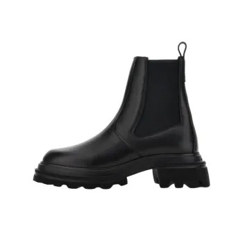 HOGAN H674 Short Chelsea Boots 5.5cm Women's Black
