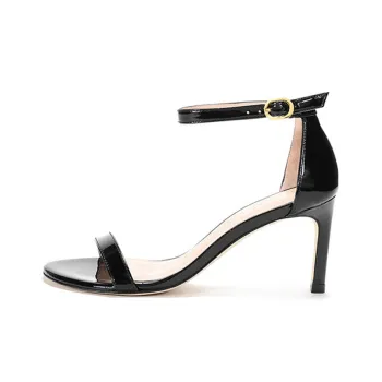 Stuart Weitzman/SW Slim Heel Fashion Sandal 9cm Women's Black